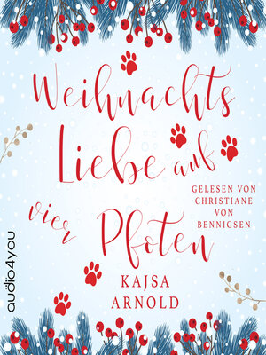 cover image of Weihnachtsliebe auf vier Pfoten